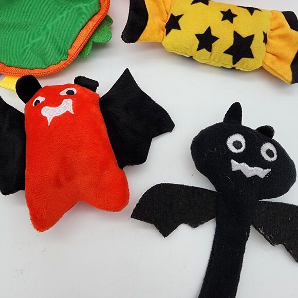 Teytoy My First Halloween Plush Pumpkin Set 5Pcs Stuffed Toy W/All Stuffys 8" - Picture 8 of 11